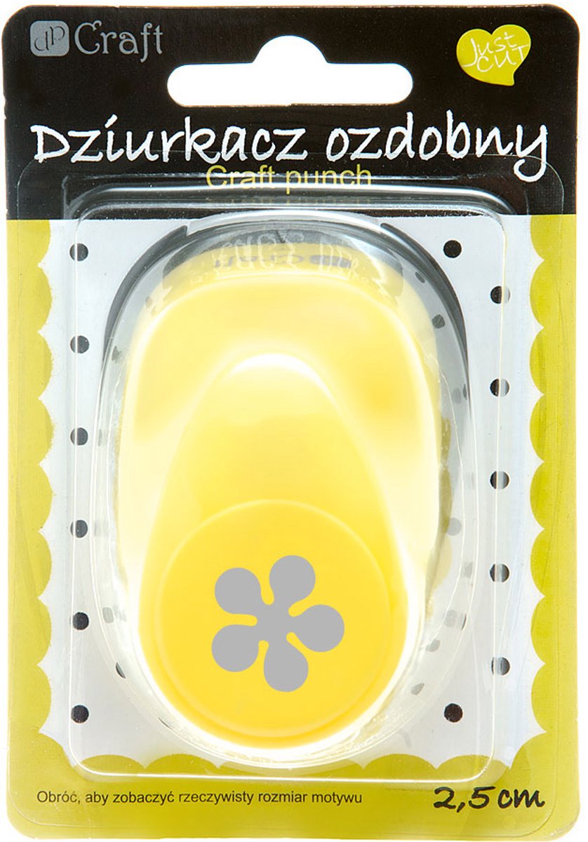 Decoratieve Papiertang Bloem 2,5 cm - Patronen