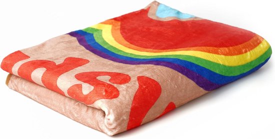 Katoenen tasje met regenboogprint | Etuis en zakjes Katoenen tasje met regenboogprint | Etuis en zakjes