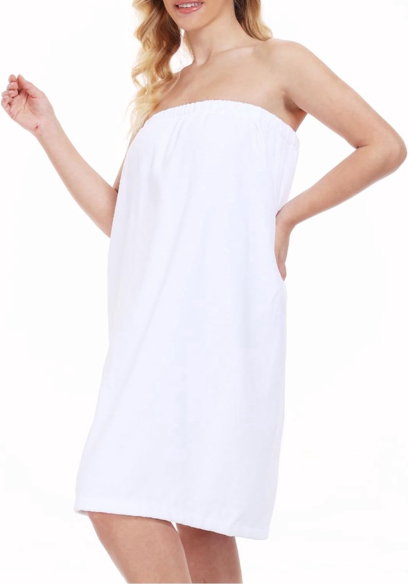 Stunq® Comfortabele en Stijlvolle Dames Saunakilt van Katoen voor Ontspanning en Wellness