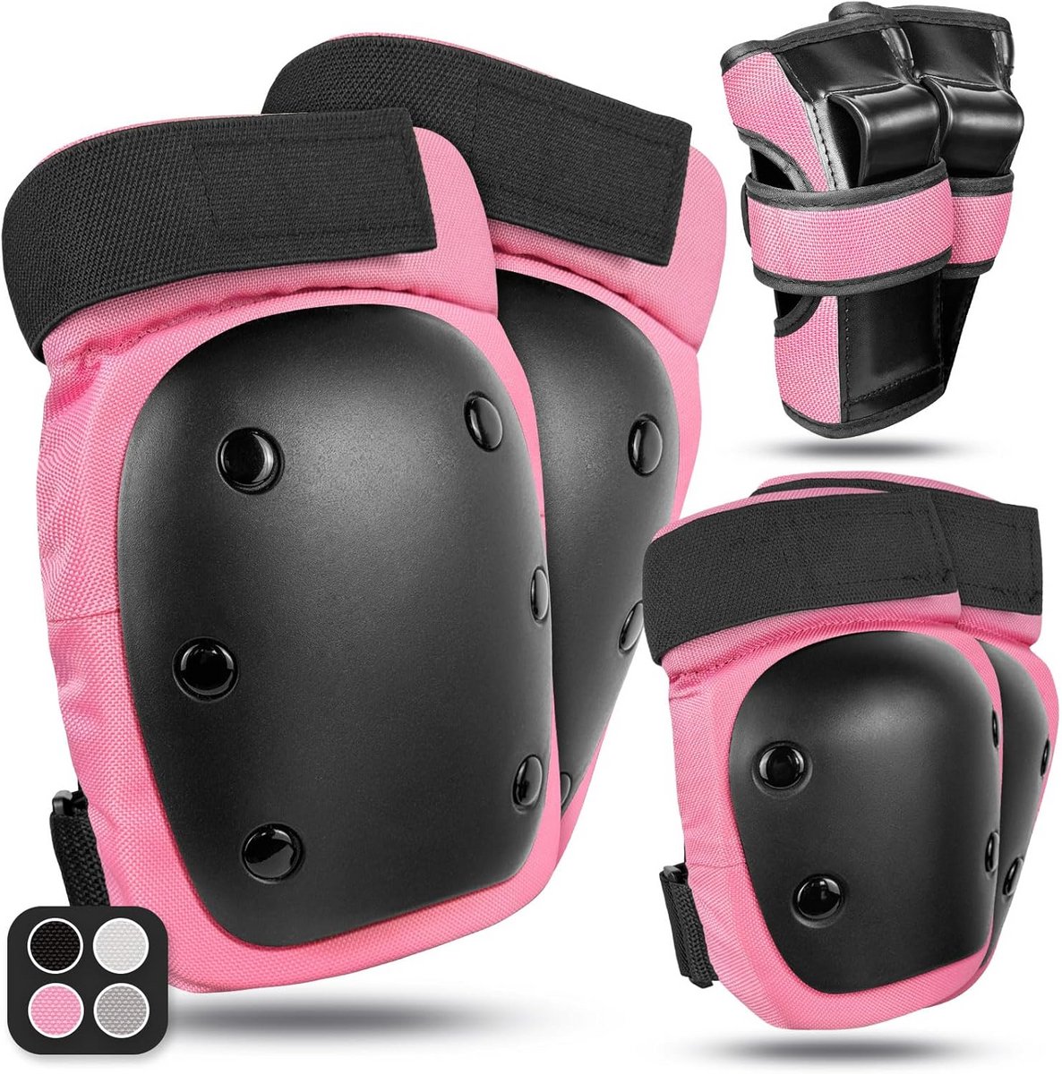Inline Skates voor Volwassenen en Tieners met Veiligheidsuitrusting