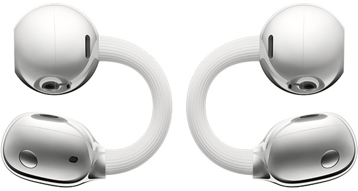Huawei FreeClip 2 Draadloze oordopjes (TWS) In-ear Muziek Bluetooth Wit – foto 6