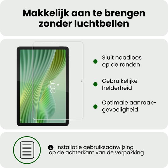 Protecteur d'écran adapté au Lenovo Tab 10.1 Protecteur d'écran Tempered Glass - Protecteur d'écran adapté au Lenovo Tab 10.1 inch Verre de protection - 2 pièces