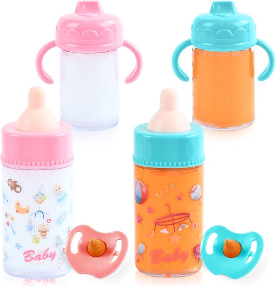 Bayer Design 93822AD Interactieve Pop Anna First Words Baby 38 Cm Met Geluid Fles En Speen