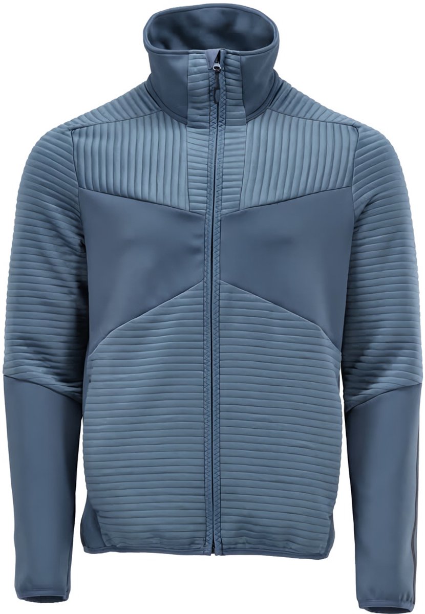 Mascot Customized Fleecetrui met rits 22503-681 - steenblauw - 3XL