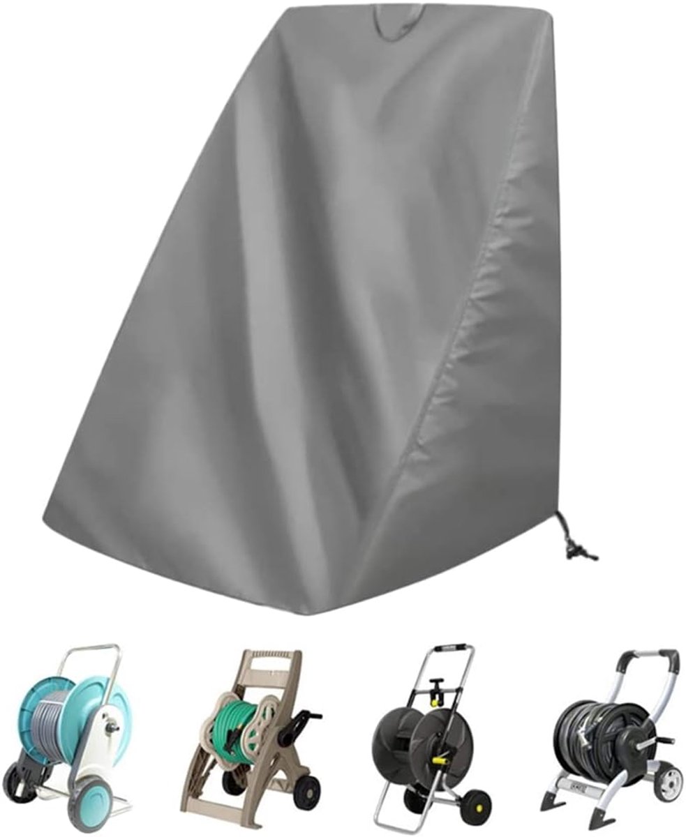 Daity 1 stuk - Tuinslanghaspelbeschermer - draagbare waterdichte en stofdichte tuinslanghaspelbeschermer met trekkoord - 26x25x34 inch