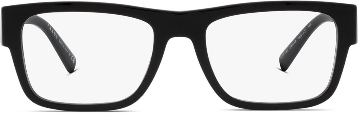 Unisex Brilmontuur Zwart - Stijlvol & Lichtgewicht voor Heren en Dames