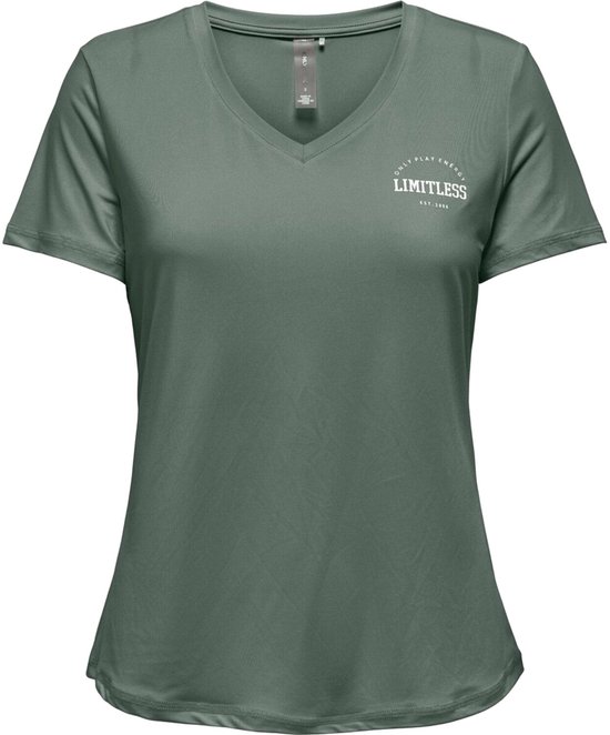 ONLY PLAY - save life vn ss reg tee - Training t-shirt korte mouw dames - Groen