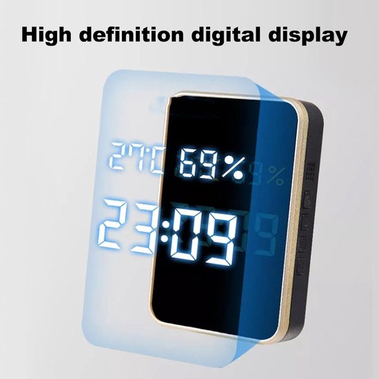 Deurbel -Deurbel draadloos - Deurbelset - Deurbellen -Draadloze Buitendeurbel- Temperatuur Vochtigheid Sensor- IP44 Waterbestendig Batterijloos - Ontvangers LCD Schermen - 38 Beltonen 250 Meter Bereik -Home Package - Kerstcadeau -Kerstversiering — afbeelding 3