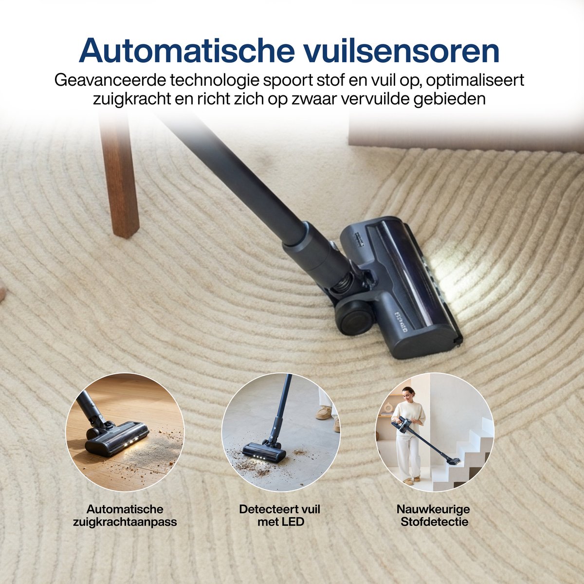 Steelstofzuiger Draadloos CleanDetect Lite 200W - Draadloze - afbeelding 3