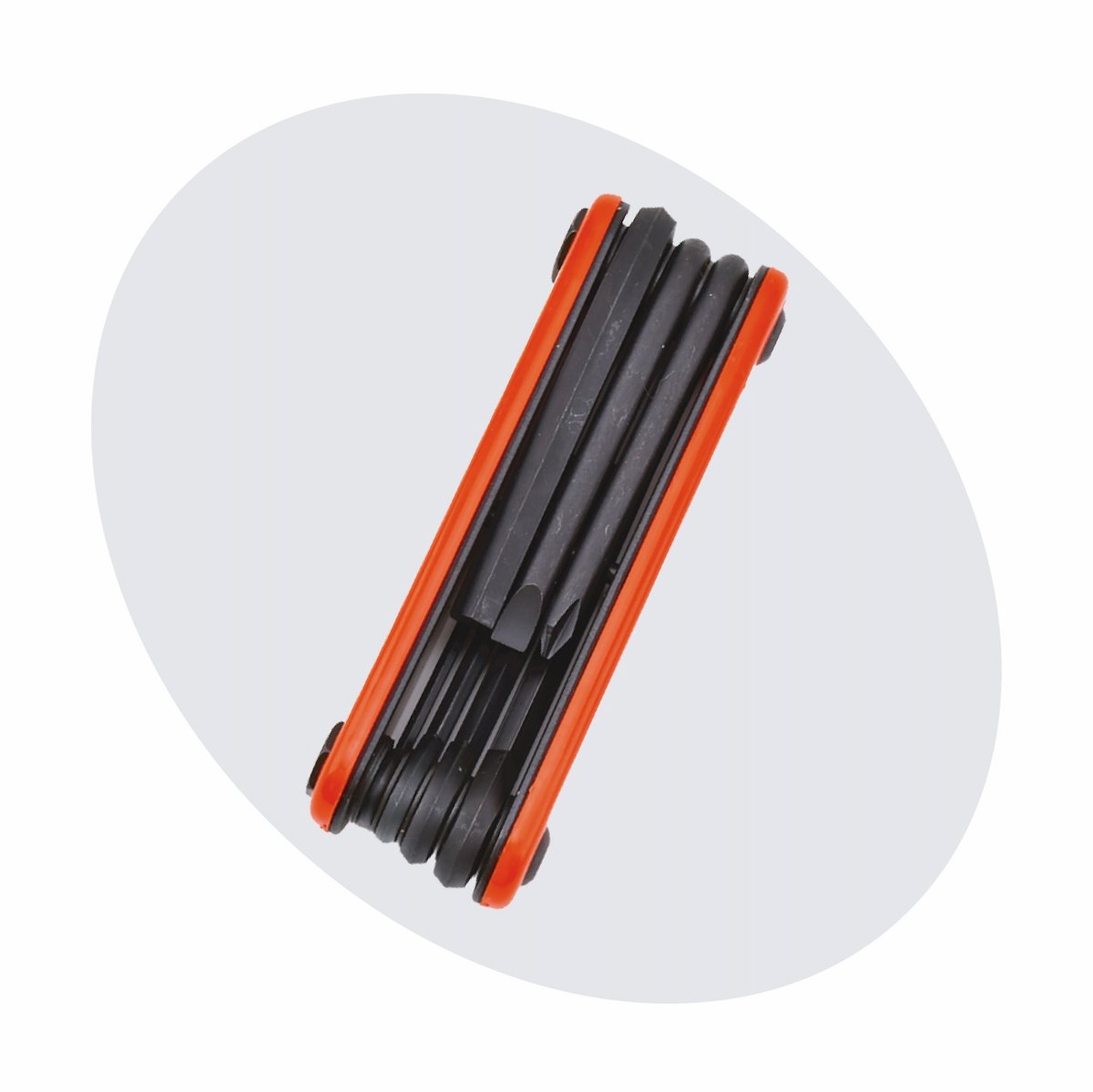 Voltano Multitool Fiets Gereedschap 7 Functies - Zwart - Inbus en Kruis - Gereedschap Voor Onderweg