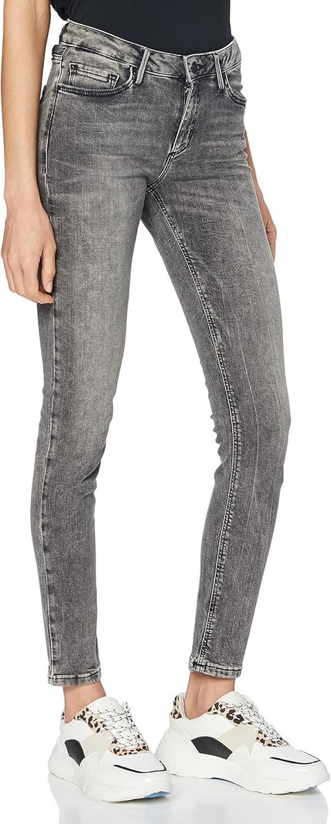 Dames Skinny Jeans met Hoge Taille en 5-Pocket Stijl