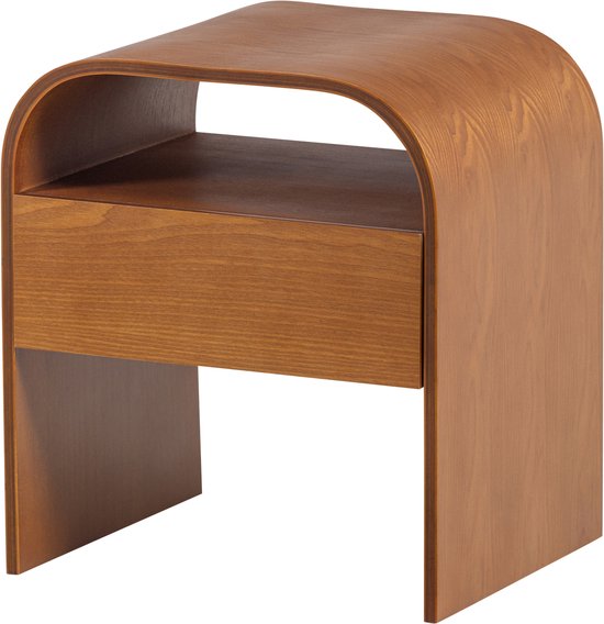 WOOOD Momo Table de Nuit - Bois - Brun - 45x40x34 cm