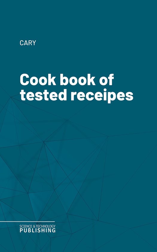 Cook book of tested receipes - cover