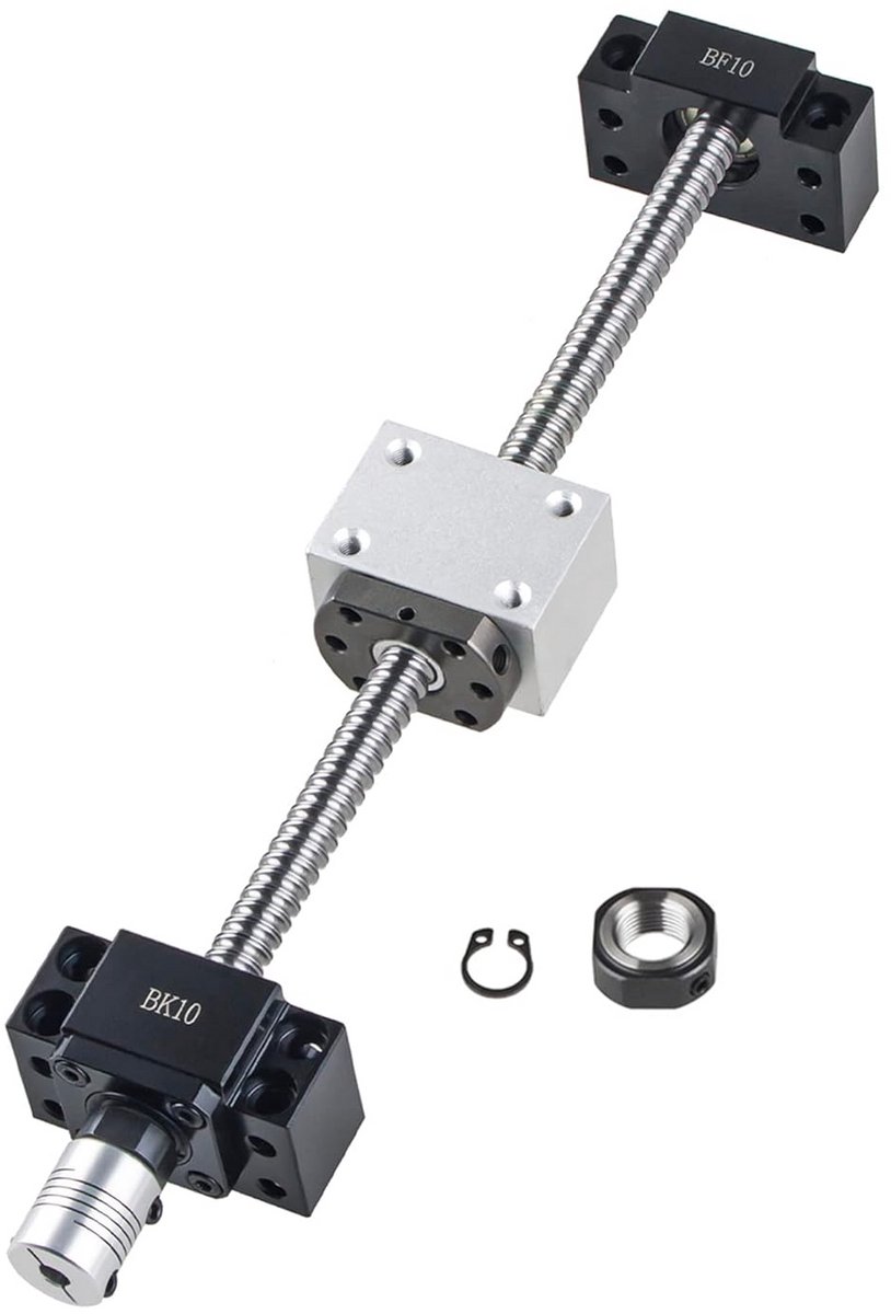 Stainless Steel Ball Screw 250mm - High Precision Linear Motion Component