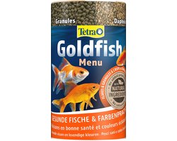 Voedzame 4-in-1 visvoedermix voor goudvissen - Crisps, vlokken, granulaat en daphnia