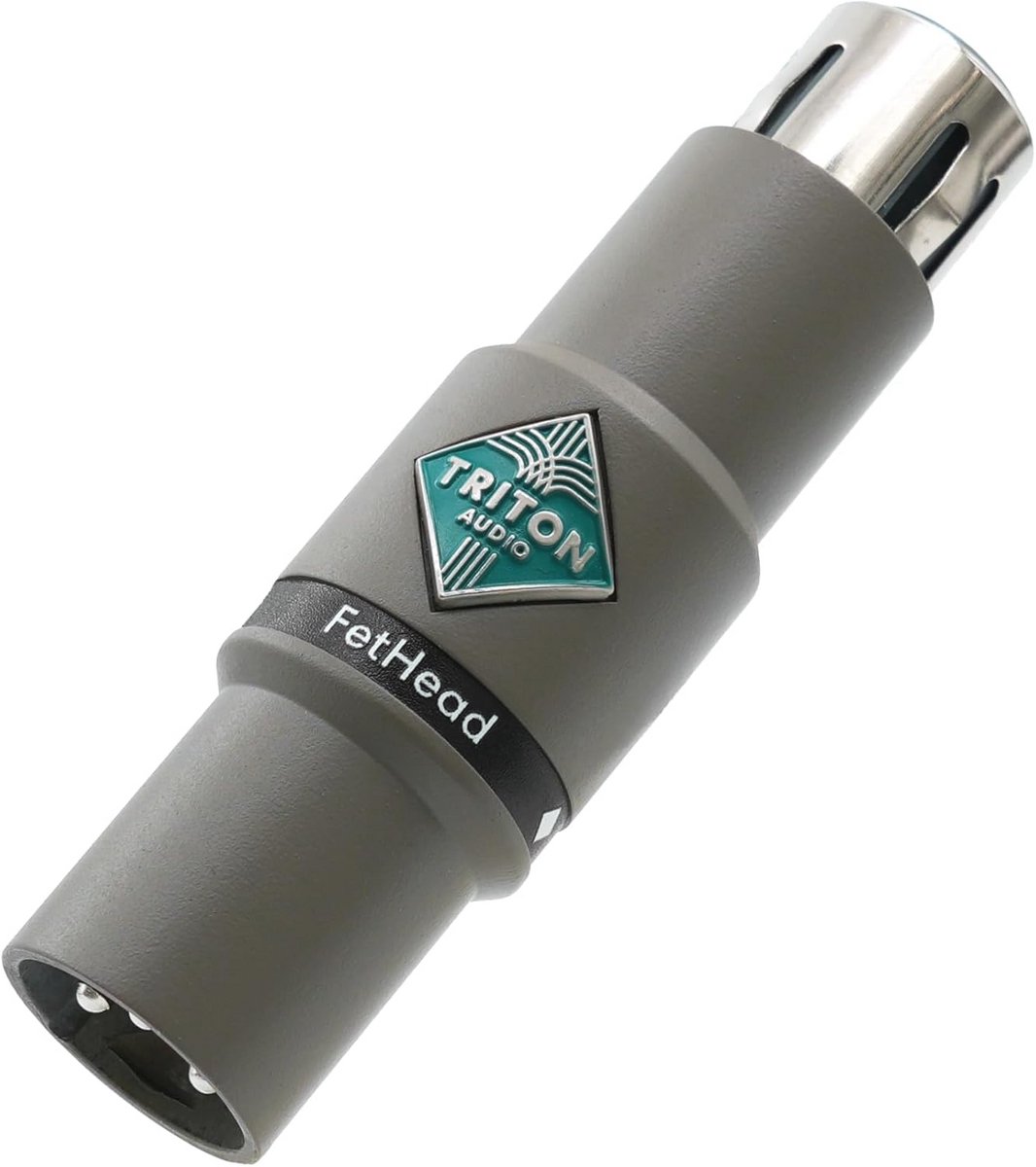 Inline microfoon voorversterker met 27 dB gain voor dynamische en ribbon microfoons