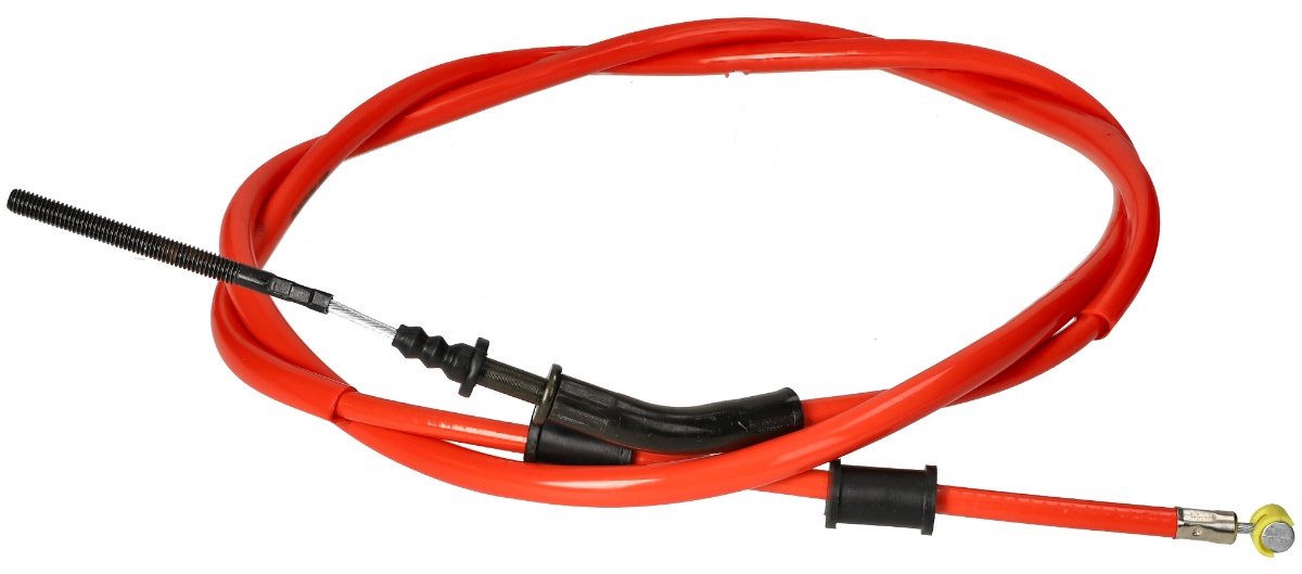 Câble de frein arrière Doppler pour Scooter MBK 50 Booster 2004 à 2019 rouge fluo Neuf