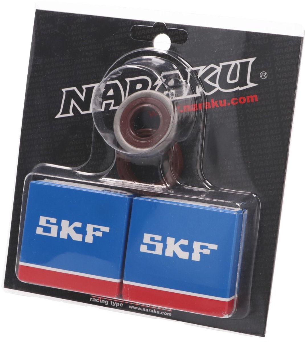 Krukas lagerset Naraku SKF C4 voor Minarelli AM6 50cc 2 Takt