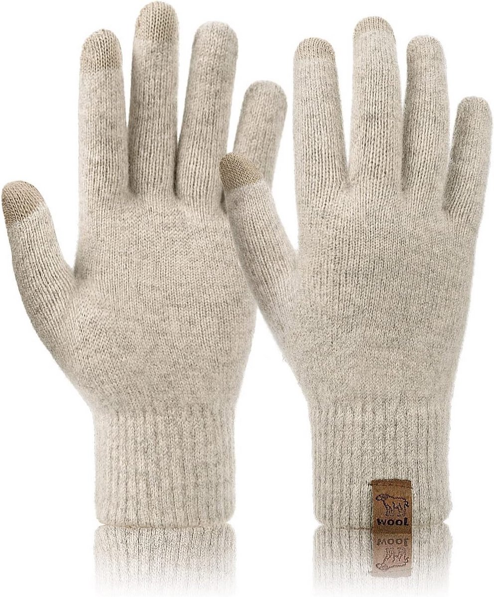 Warme gebreide touchscreen winterhandschoenen voor mannen en vrouwen