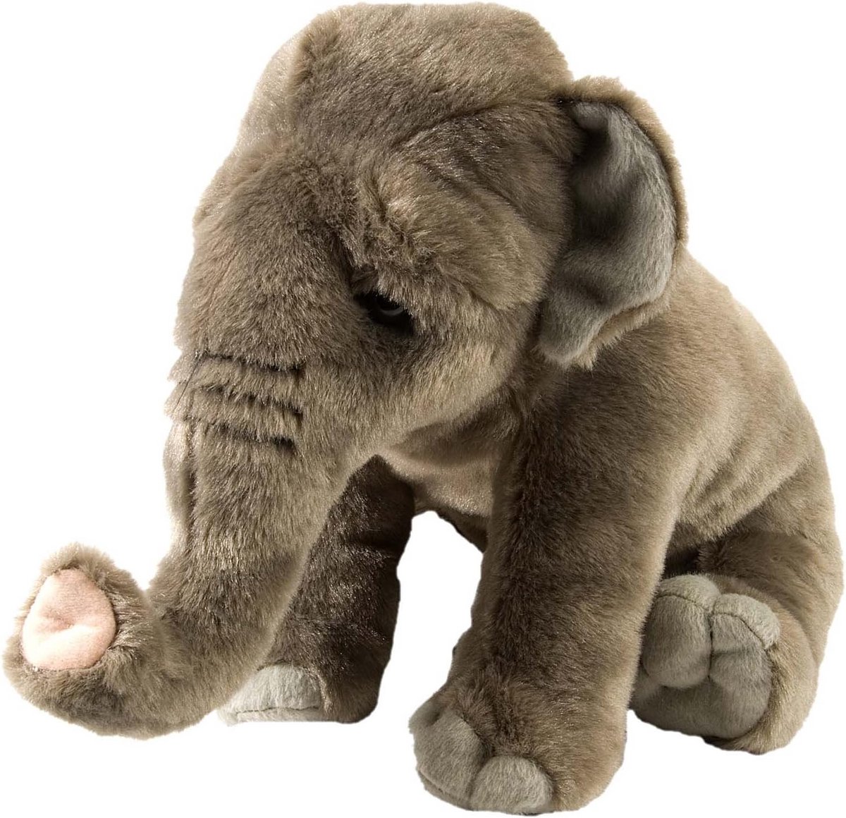 Pluche Aziatische Olifant Knuffeldier van 30 cm - Zacht en Realistisch