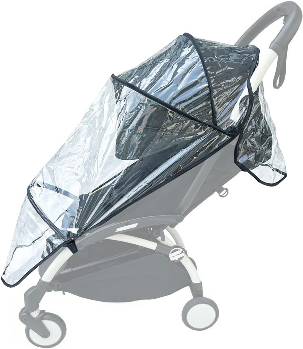 Brogtorl Regenhoes voor kinderwagen, windhoes voor kinderwagen, accessoires voor kinderwagen, waterdicht, voor babyzen YOYO