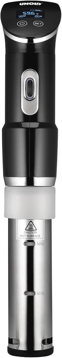 Unold 58915 stuivers vide Stick Time garer, 1300, rvs, zwart