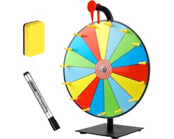 Groot Draaiwiel met 15 Vakken - Prijzenwiel voor Promoties, Feestjes en Loterijen