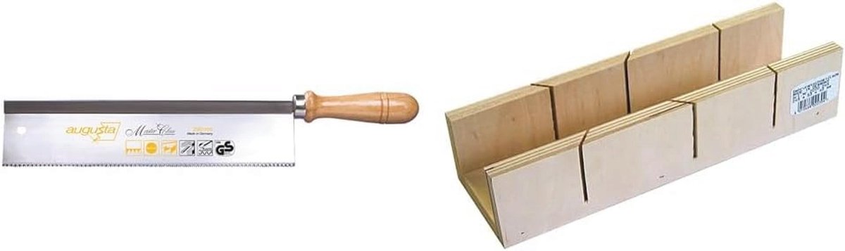 Versteklade en fijne zaag voor houtbewerking - 245 x 53 x 40 mm