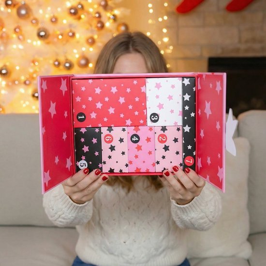 Miss Jules - Gellak Adventskalender 2025 - Gellak - BIAB - Cadeau - Adventkalender Dames - 7 Cadeaus - Giftset Vrouw