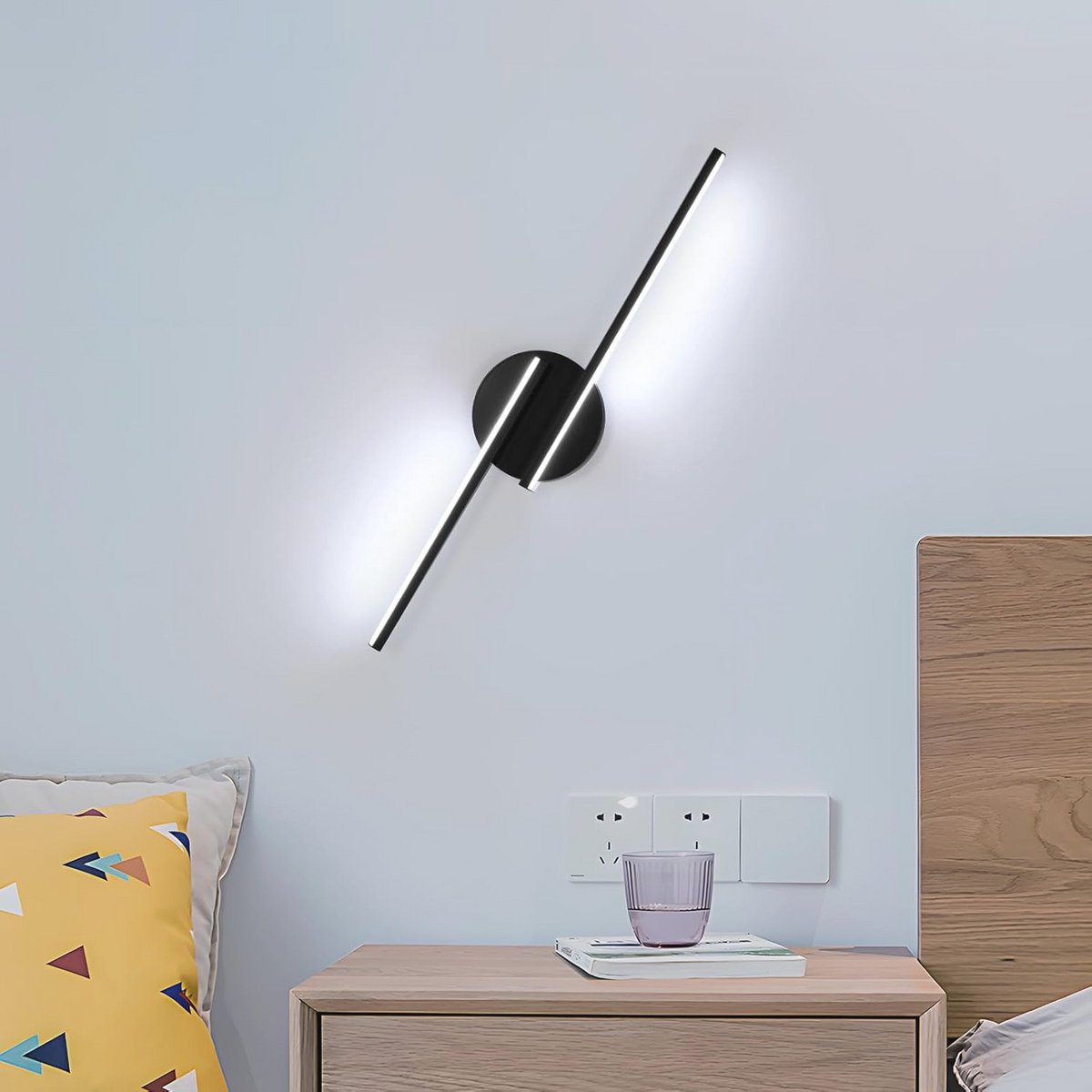 Moderne 22W LED Wandlamp in Wit voor Woonkamer, Slaapkamer en Hal