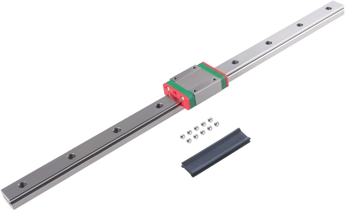 Lineaire geleiding 300 mm met glijblokken voor automatische apparaten