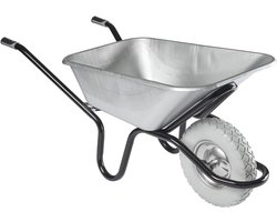 Haemmerlin Kruiwagen Aktiv Excellium Plus 120 (verzinkte uitsparing met 120 liter inhoud, lekbestendig wiel met metalen velg, 250 kg draagkracht) 305400705