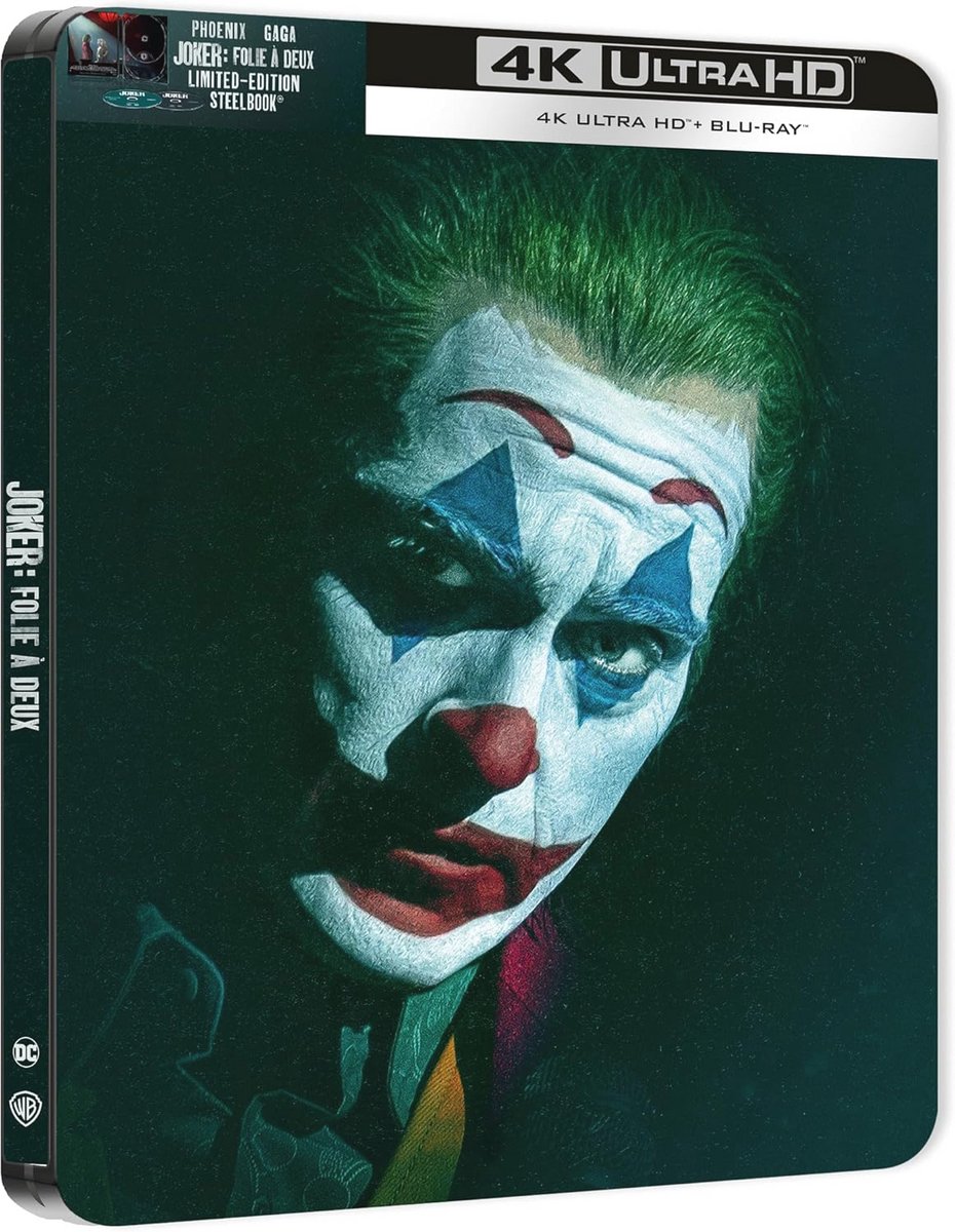 Joker 4K UHD Steelbook - Folie A Deux (4K Ultra HD + Blu-Ray)