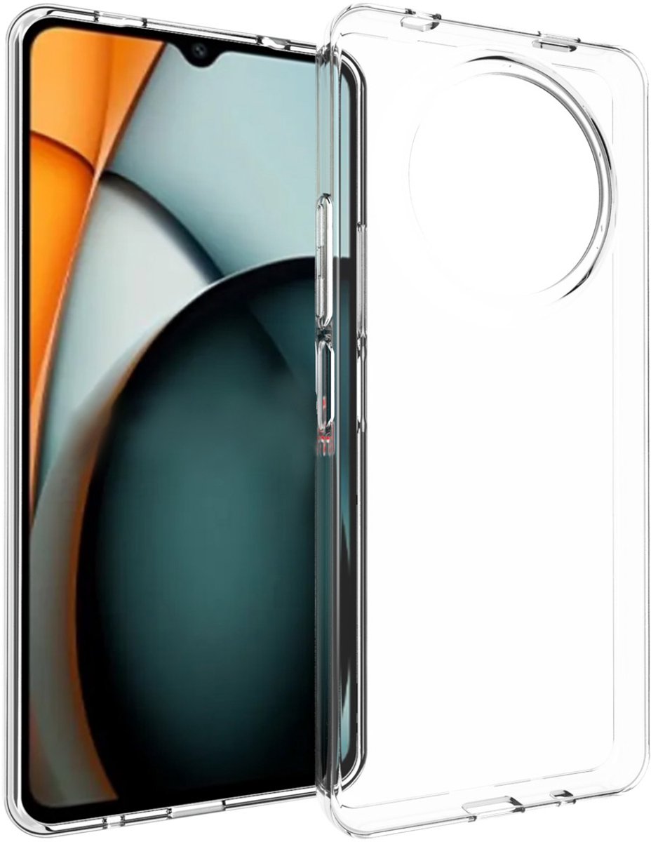 Accezz Hoesje - Geschikt voor Xiaomi Redmi A3 - Clear Backcover - Transparant