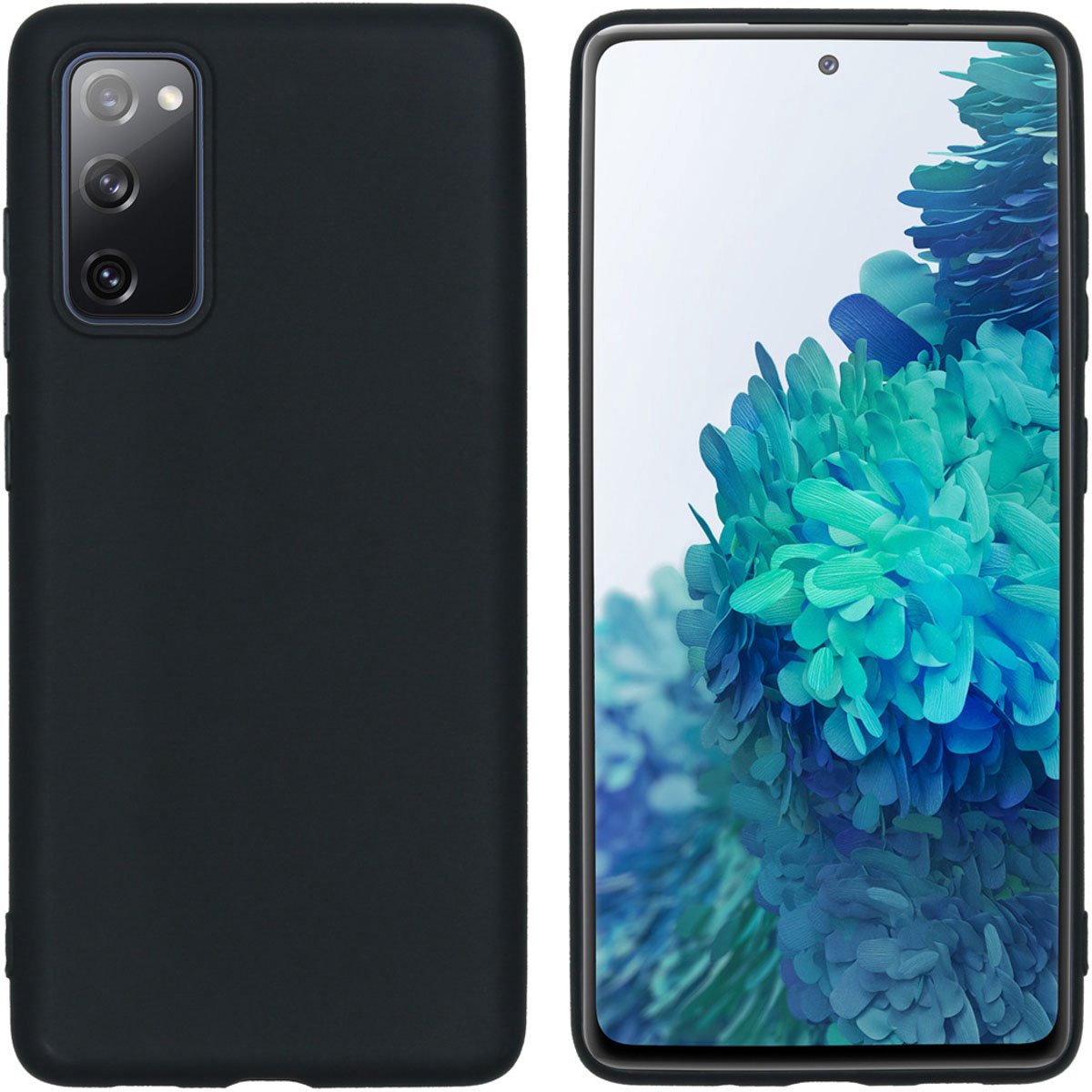 imoshion Hoesje - Geschikt voor Samsung Galaxy S20 FE - Color Backcover - Zwart