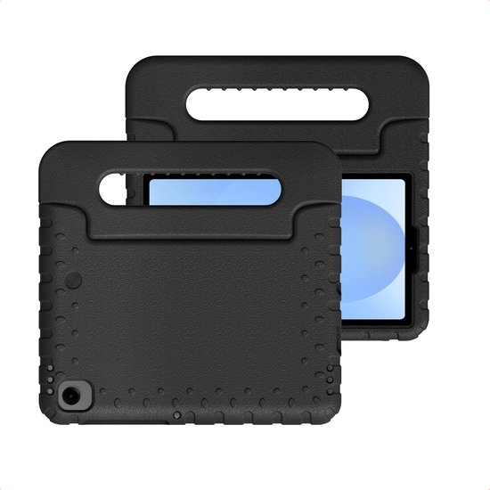 imoshion Tablet Hoes Kinderen - Geschikt voor Samsung Galaxy Tab A7 Lite - Kidsproof Kinder Hoes - Zwart
