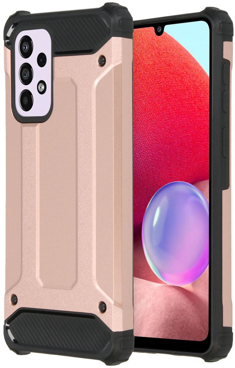 imoshion Hoesje - Geschikt voor Samsung Galaxy A33 - Backcover - Rosé Goud