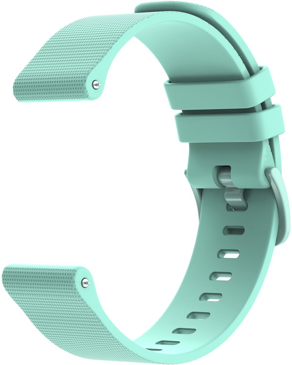 imoshion Siliconen sport bandje met gesp - Universeel 22 mm aansluiting - Mintgroen