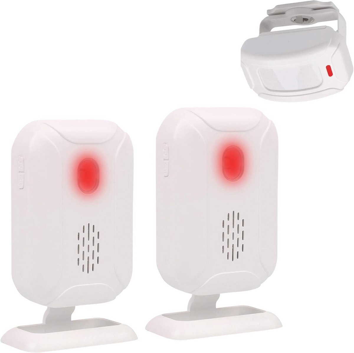 Bewegingssensor Alarm Draadloze Deurbel voor Beveiliging en Toegangscontrole