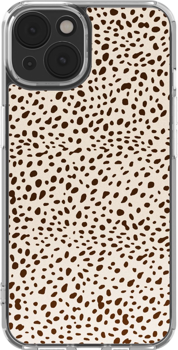 imoshion Hoesje - Geschikt voor Apple iPhone 14 - Design hoesje - Desert Dots