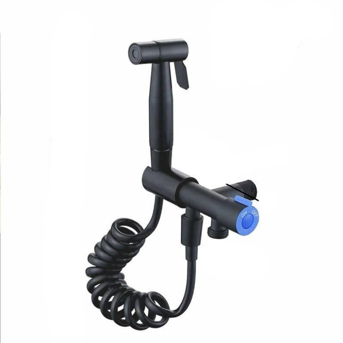 Roestvrijstalen bidetsproeikop G1/2 zwart toilet handsproeipistool badkamer bidetsproeipistool set toilet bidetsproeipistool voor het reinigen van de douche