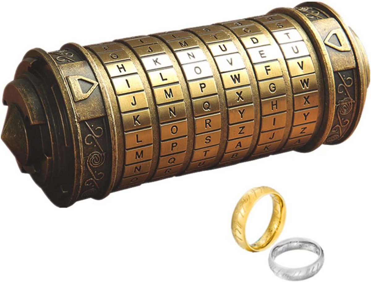 Mini Cryptex Puzzelbox voor Verjaardags- en Valentijnsdagcadeaus