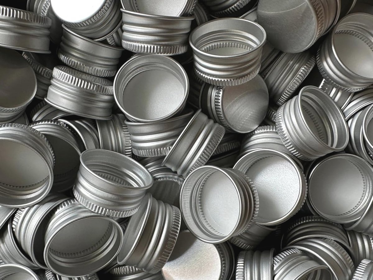 Vervangende Aluminium Schroefdoppen voor Flessen - Set van 10 tot 100 Stuks