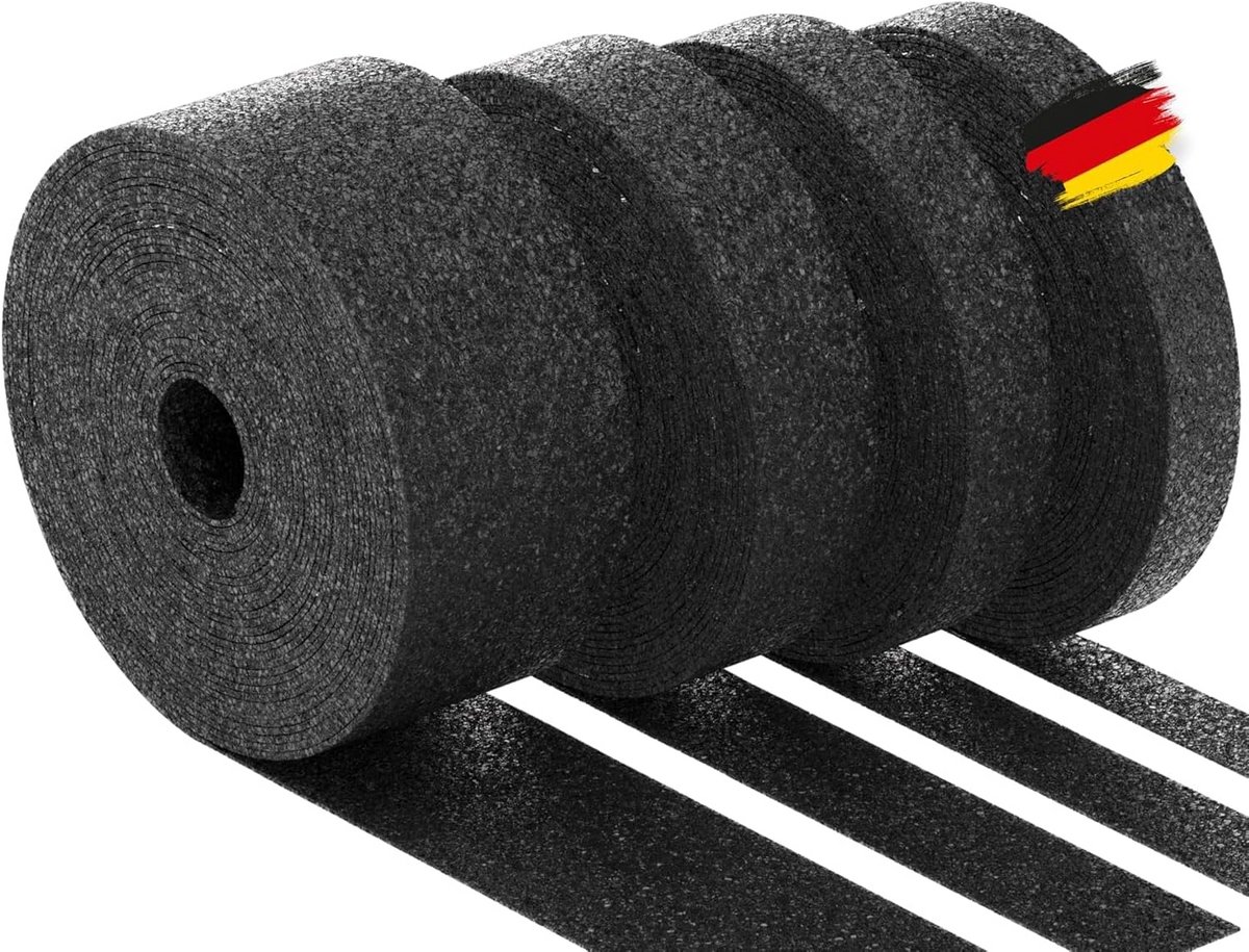 Gerecyclede Rubberen Onderschotsels voor Terrastegels en WPC Planken (10m)