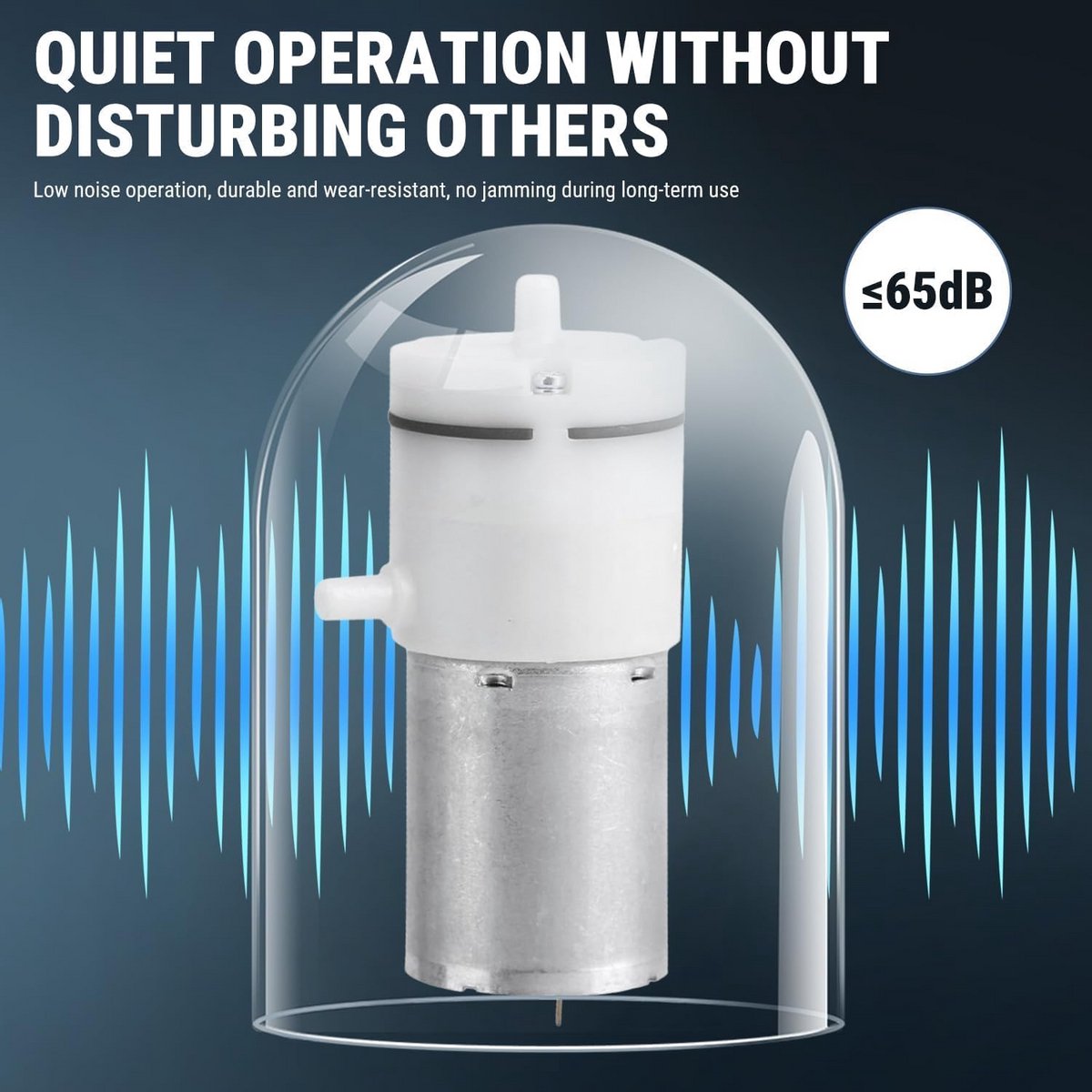 Micro Vacuümpomp DC 12V Luchtpomp Booster voor Apparatuur en Industrie