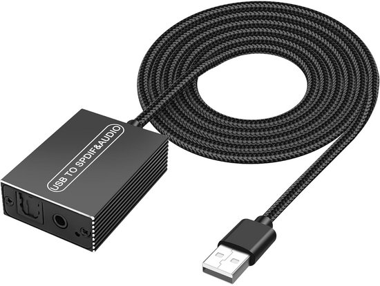 USB-Stereo Audio Adapter, Externe Geluidskaart met SPDIF Digitale Audio en Stereo Mic (ICUSBAUDIO2D USB-Stereo Audio Adapter, Externe Geluidskaart met SPDIF Digitale Audio en Stereo Mic (ICUSBAUDIO2D