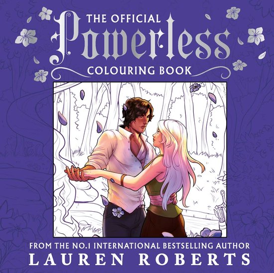The Official Powerless Colouring Book - cover