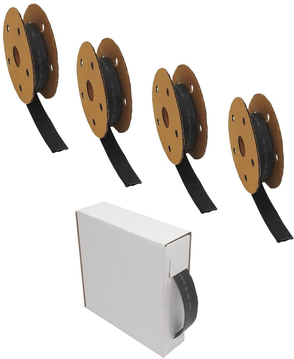 Krimpkous Assortiment Set - 4 m Rol voor Isolatie en Kabelverbinding - Diverse Maten 3-5-7-13 mm