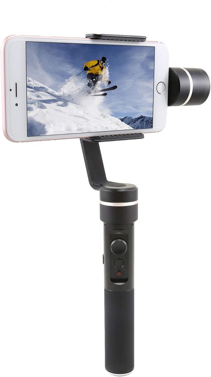 3-Assige Gimbal Stabilisator voor Smartphone - Automatische Portretmodus