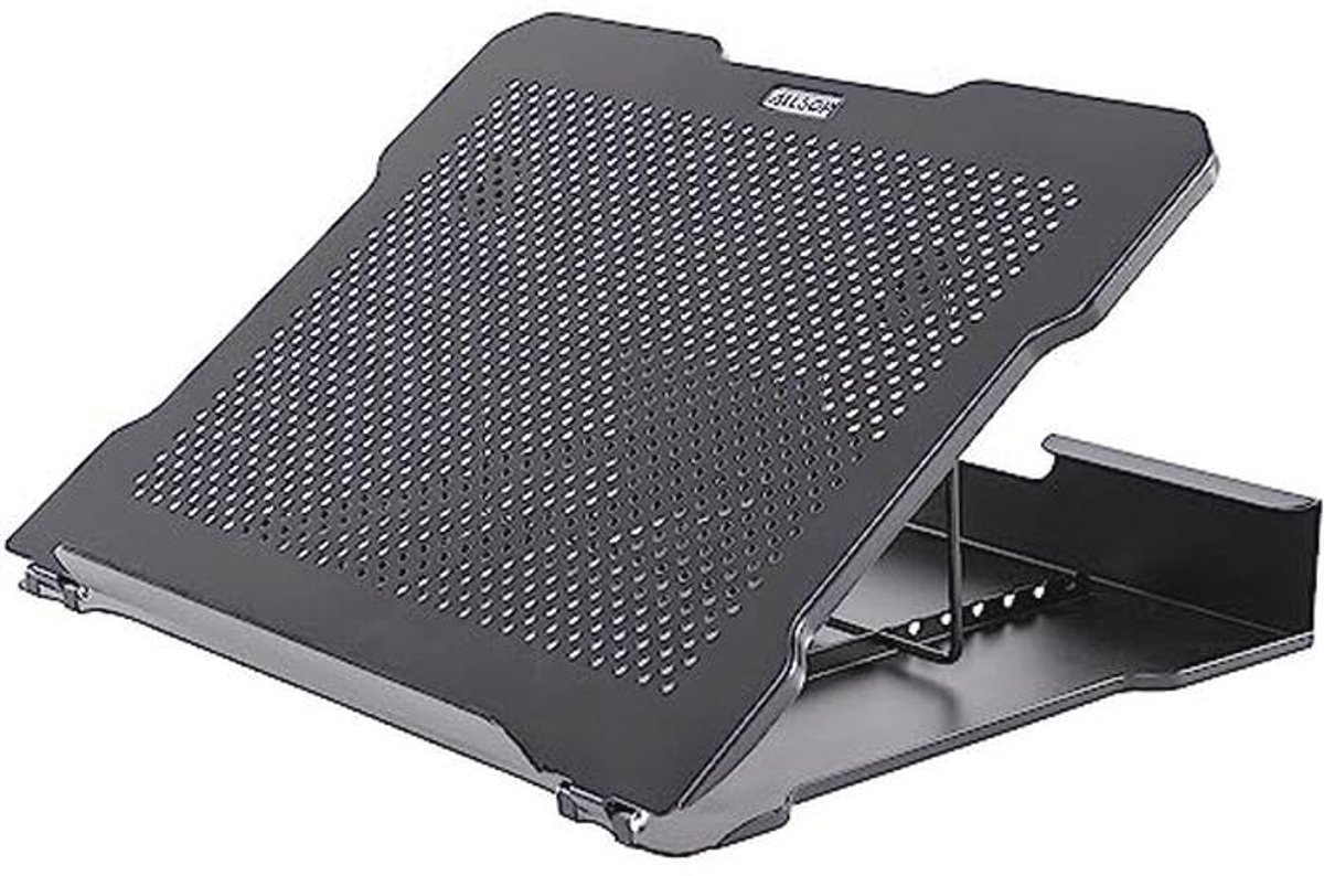 Verstelbare Laptopstandaard met 7 Posities - Ergonomisch en Van Metaal